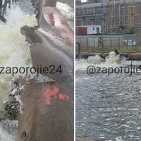 Forțele rusești atacă din nou centrala nucleară din Zaporojie. Pericolul unei explozii este iminent - FOTO: Twitter/liveuamap