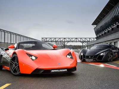 Supercar-urile rusești Marussia B1 și B2Foto: Marussia