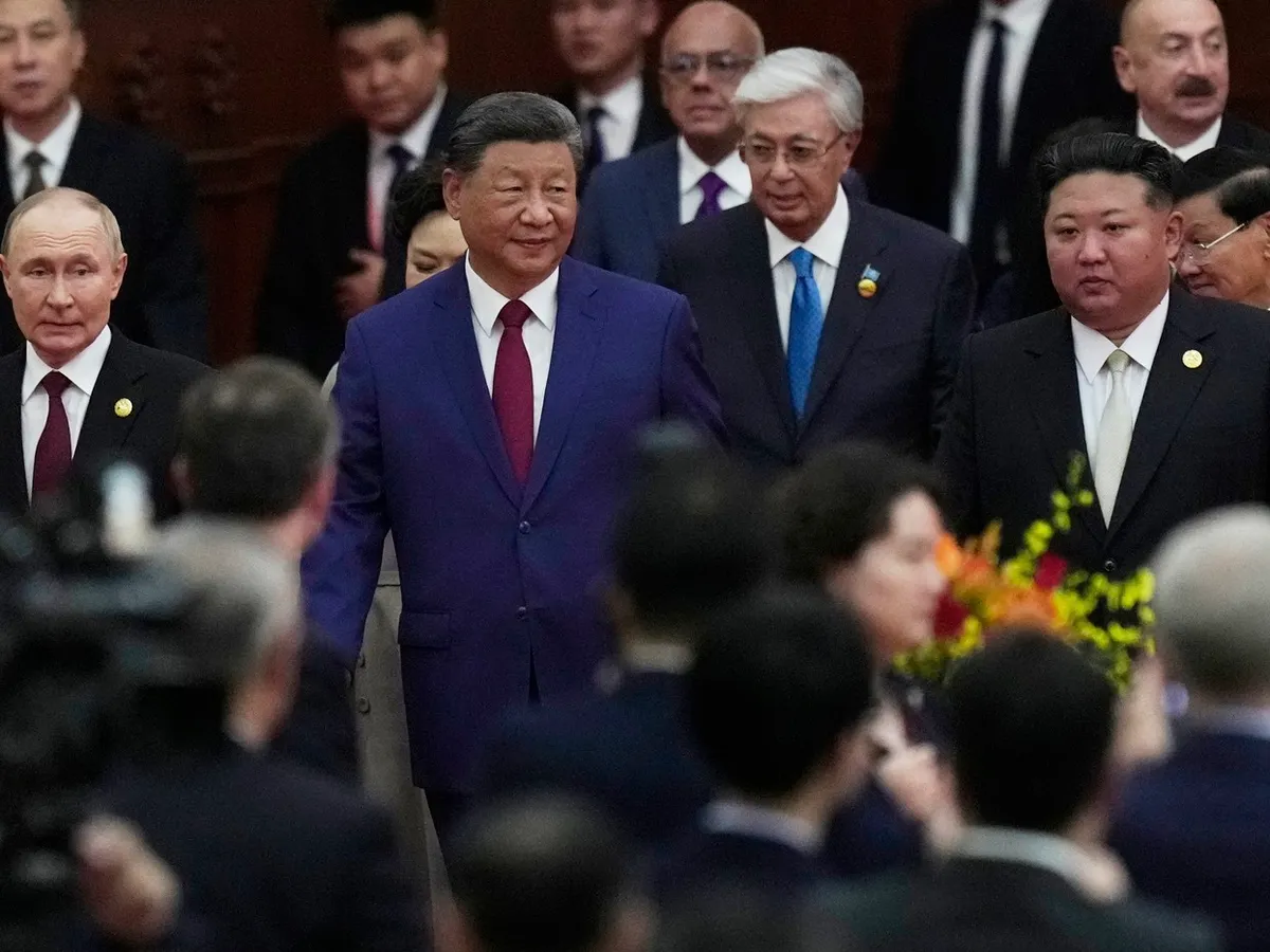 Putin, Xi, Kim Jong-Un, la summitul de la Beijing - Foto: Profimedia images