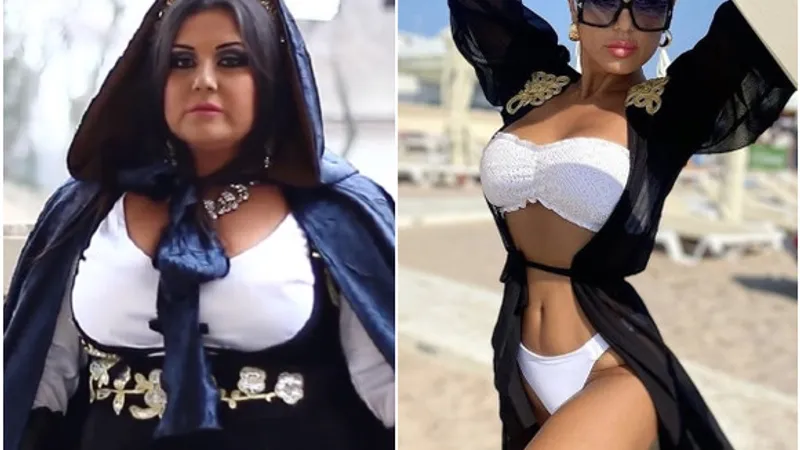Bianca Rus, de la obezitate la piele și os. A slăbit 70 de kilograme și are analizele praf. / Foto: click.ro