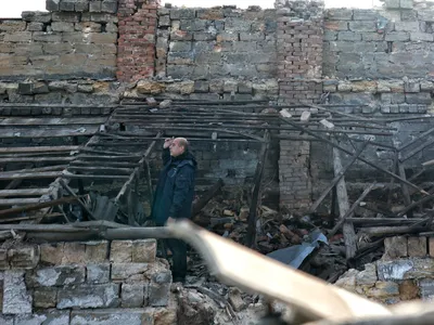 Clădire din Odesa bombardată de Rusia - Foto: Profimedia images