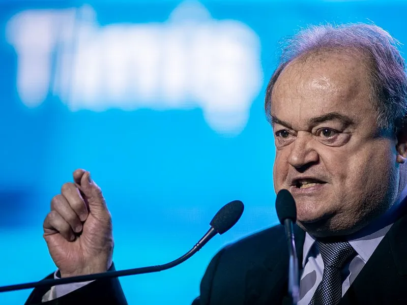 Vasile Blaga, la lansarea candidatului prezidenţial Nicolae Ciucă - Foto: INQUAM PHOTOS/Virgil Simionescu