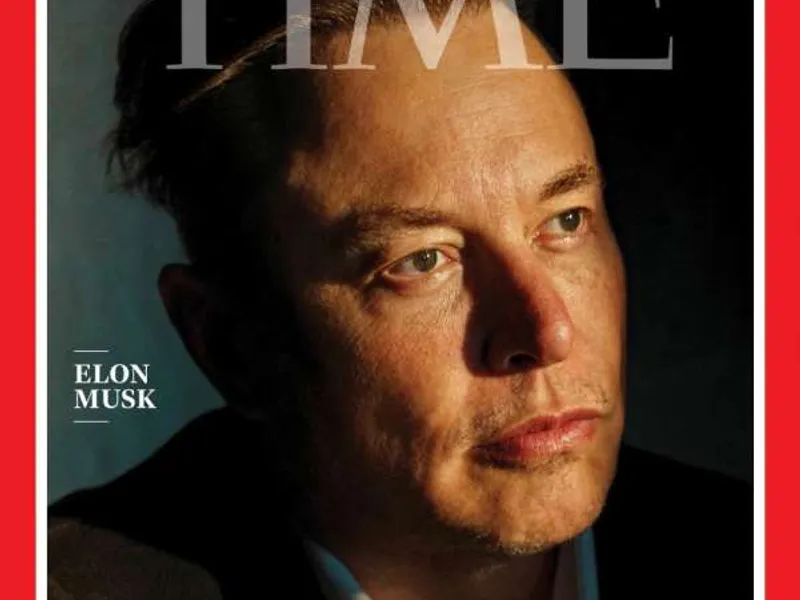 Elon Musk, fondatorul Tesla și SpaceX, desemnat „Persoana Anului 2021” de revista Time. / Foto: agerpres.ro