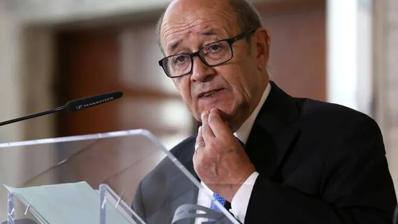 ;inistrul francez de Externe Jean-Yves Le Drian/FOTO: Reuters