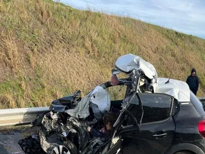 Două accidente s-au petrecut în acelaşi loc, la doar o oră distanţă pe autostrada A2 Foto: ISU