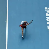Simona a pierdut în trei seturi. FOTO: Facebook