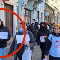 Judecător din Cluj, fără mască la protestul susținut de AUR Foto: Facebook Ilie Colesa/ Clujust