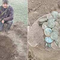 Bărbatul care a descoperit comoara din Constanța - Foto: A3