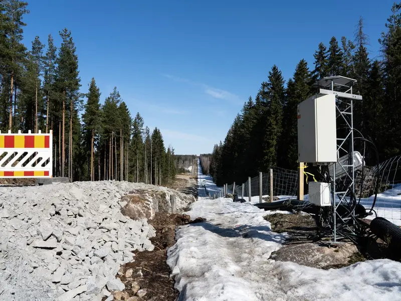 Finlanda a început ridicarea „cortinei de fier” la granița cu Rusia. - Foto: Profimedia Images