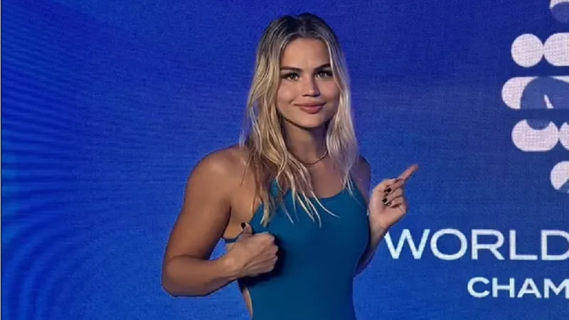 Înotătoarea Luana Alonso din Paraguay a fost dată afară din Satul Olimpic - Foto: Instagram/ Luana Alonso