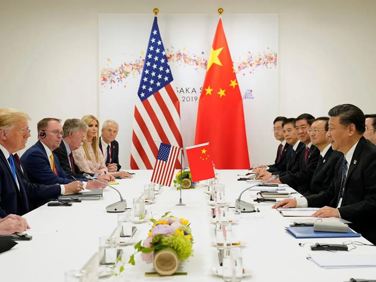 Negocieri sino-americane Foto: Facebook Ambasada R.P.China la Washington