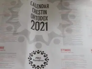 Calendarul ortodox plin de greșeli distribuit de partidul lui Ponta