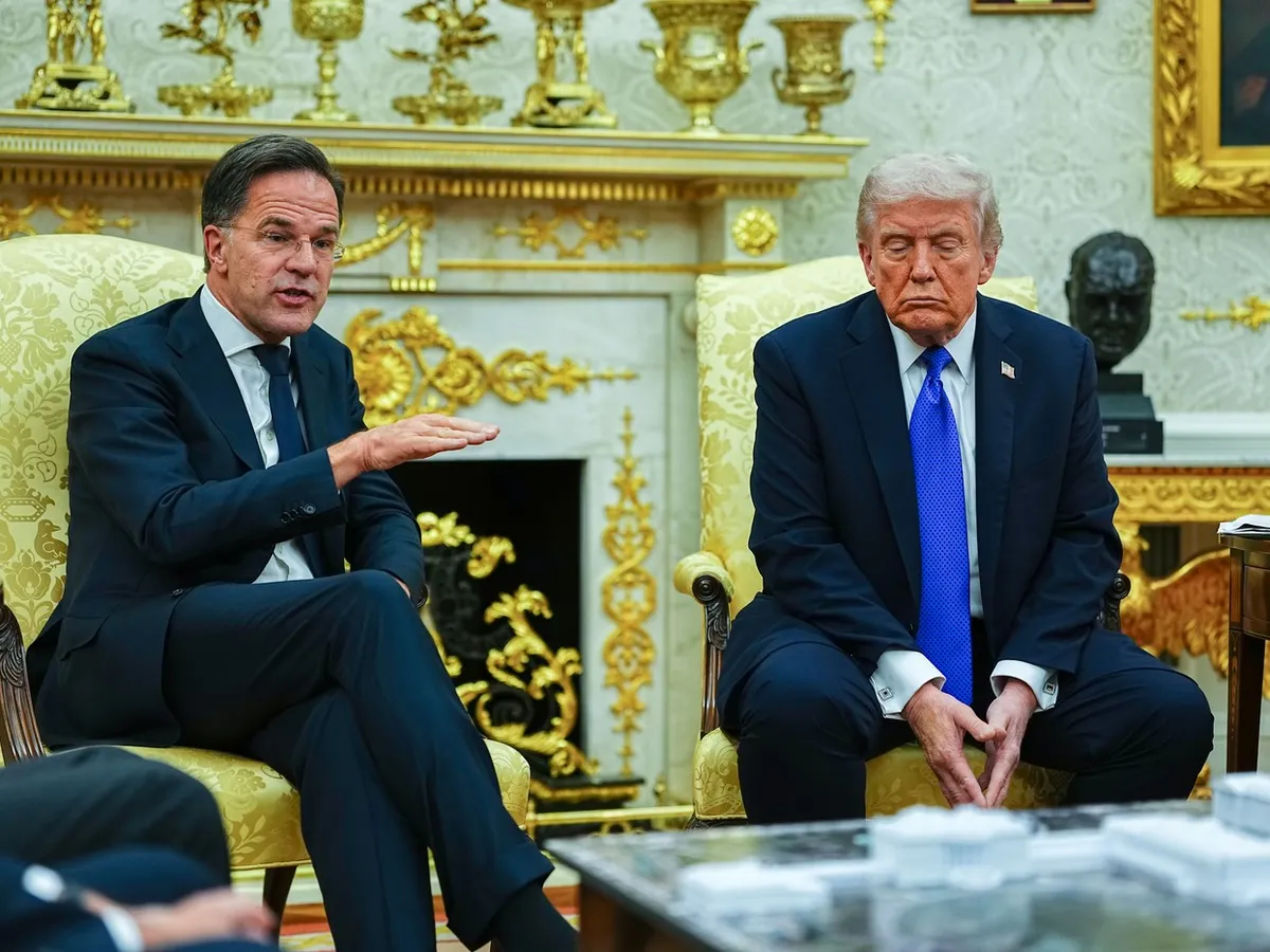 Secretarul general al NATO, Mark Rutte, a încercat să împace SUA cu Europa - Foto: Profimedia Images (imagine cu rol ilustrativ)