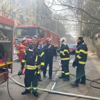Incendiu la o școală din Constanța. 700 de elevi și profesori, evacuați din clădire - FOTO: Facebook/ ISU Constanța