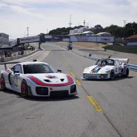 ”Fuselajul” din fibră de carbon al noului Moby Dick preia liniile originalului și este mai lung cu 30 de centimetri față de un GT2 RS.