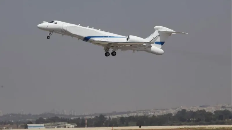 Oron, cel mai avansat avion spion din lume, a intrat în testări - Foto: mod.gov.il