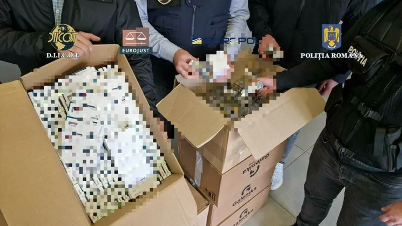 Mai mulți traficanți de droguri vindeau medicamente în mai multe țări europene. DIICOT, pe fir Foto: DIICOT
