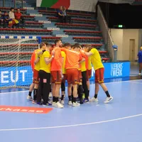 Echipa masculină de handbal masculin a României. - Foto: Facebook/FRH - Federația Română de Handbal