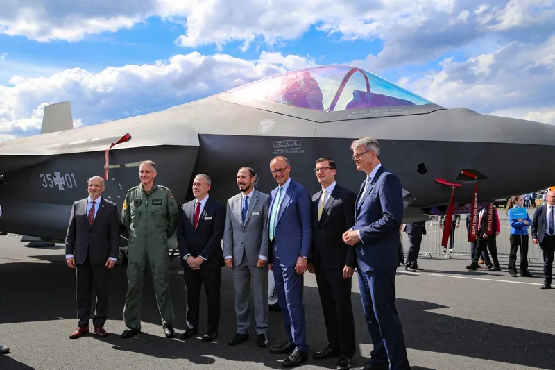 Germania a primit din SUA primul avion F-35A. 35 de avioane intră &icirc;n forța de descurajarea nucleară a NATO - Foto: Profimedia Images (imagine cu  rol ilustrativ)