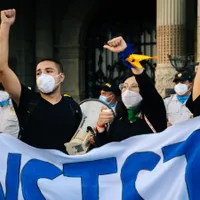 Manifestaţii în Grecia împotriva vaccinării obligatorii anti-COVID-19 a personalului medical/FOTO: Pixabay