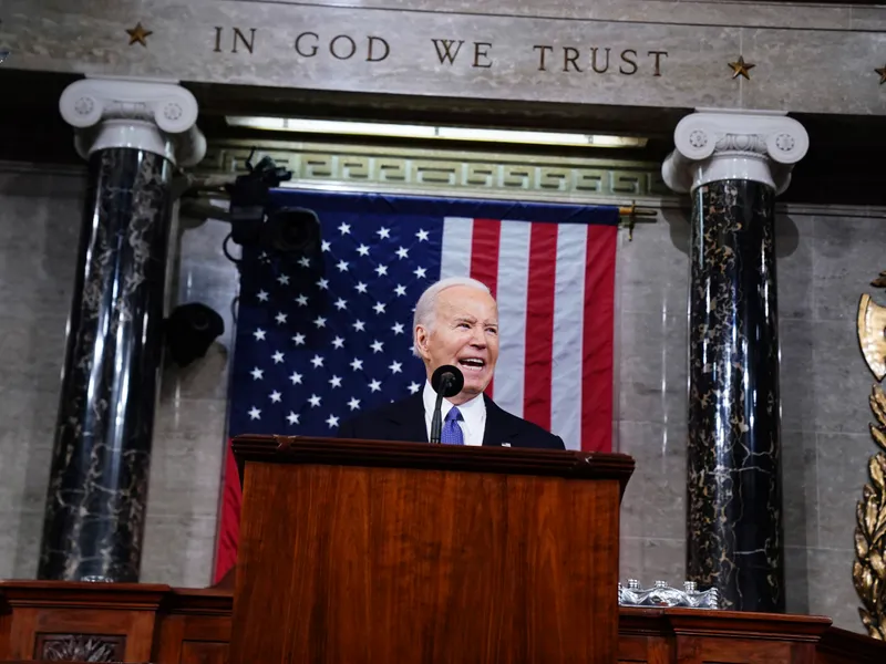 Joe Biden: „Am venit să trezesc Congresul! Putin nu se va opri în Ucraina, vă asigur!” - Foto: Profimedia images