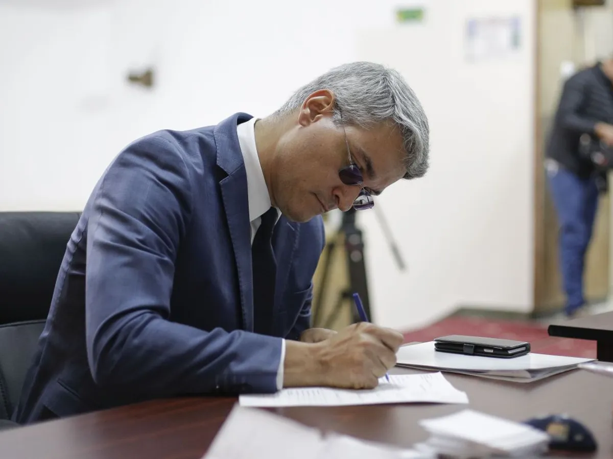 Dragoş Pîslaru, ministrul interimar al Muncii - Foto: INQUAM PHOTOS/Octav Ganea