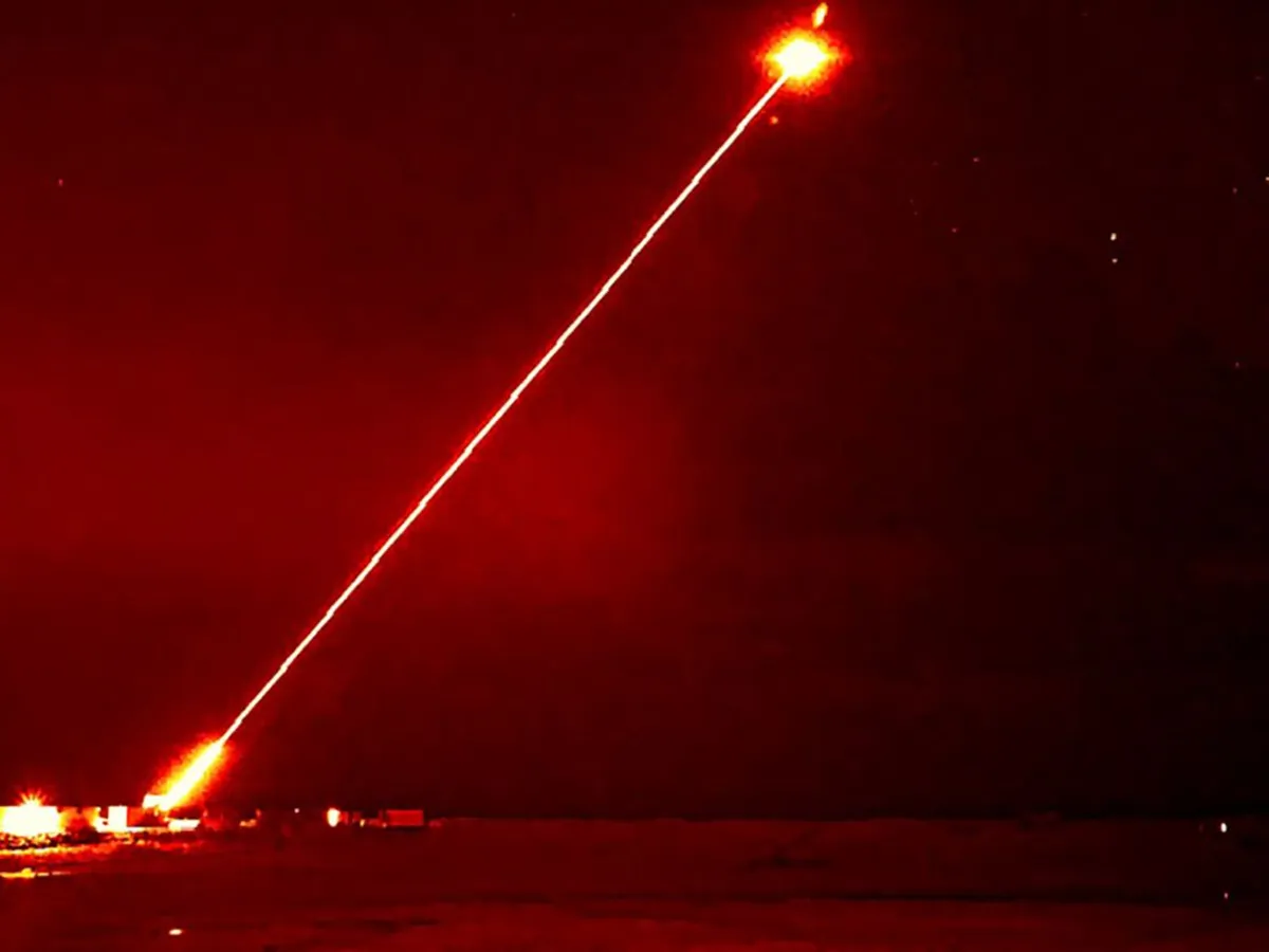 Sistem britanic Dragon Fire laser - Foto: Profimedia Images
