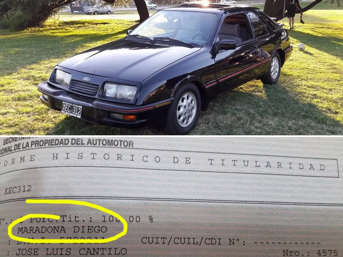 Ford Sierra XR4 / Foto: nuestracordoba.com.ar