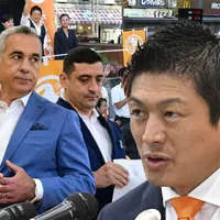 Călin Georgescu și George Simion „au făcut pui” în Japonia. Extremiștii au intrat în Parlament - Foto: Colaj Newsweek - Profimedia images