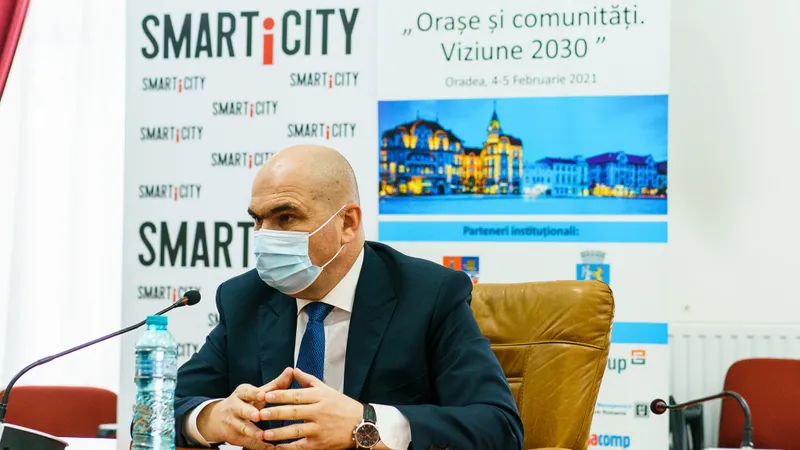 Bolojan arată că în Sectorul 1 colectarea gunoaielor costă de cinci ori mai mult Foto: Facebook