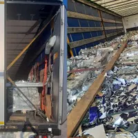 Camion cu deșeuri- Foto: ITPF Giurgiu