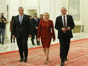 Viorica Dăncilă a fost prezentă la parlament, alături de Tăriceanu și Dragnea. Foto Inquam Photos/George Călin