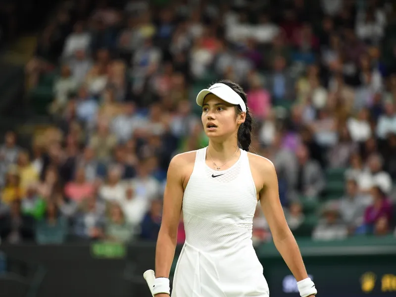 Drumul Emmei la Wimbledon a luat sfârșit. FOTO: Twitter