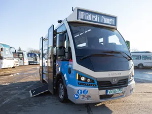 Autobuz electric Karsan e-Jest din dotarea TPF / Foto: monitoruldevrancea.ro