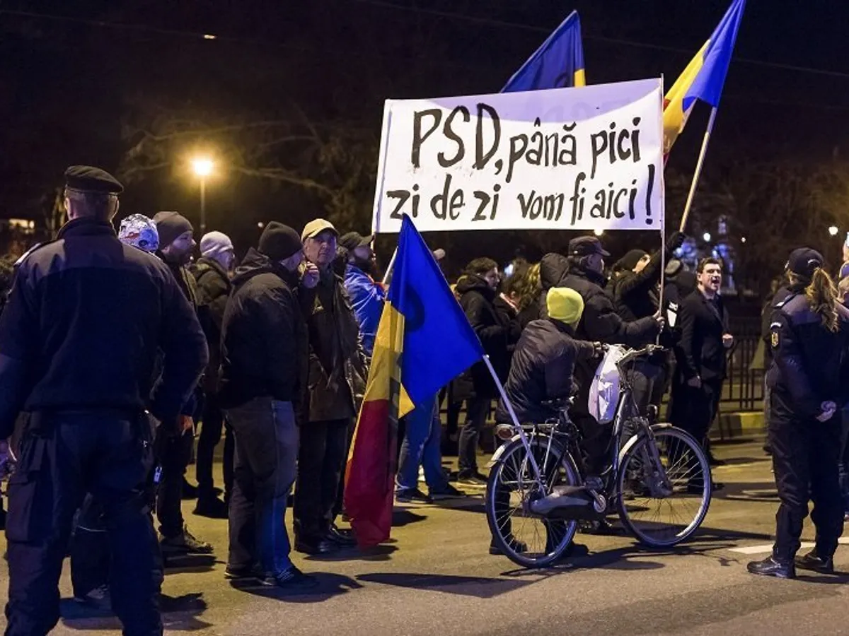 Proteste de amploare se anunță și în următoarea perioadă Foto: INQUAM/Florin Albei