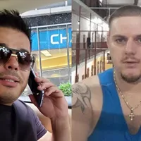 Interlopul Alex Stoica, către mafiotul albanez, Fabio Dushku, care l-a amenințat pe Tzancă Uraganul: Stați parcați Foto: Facebook