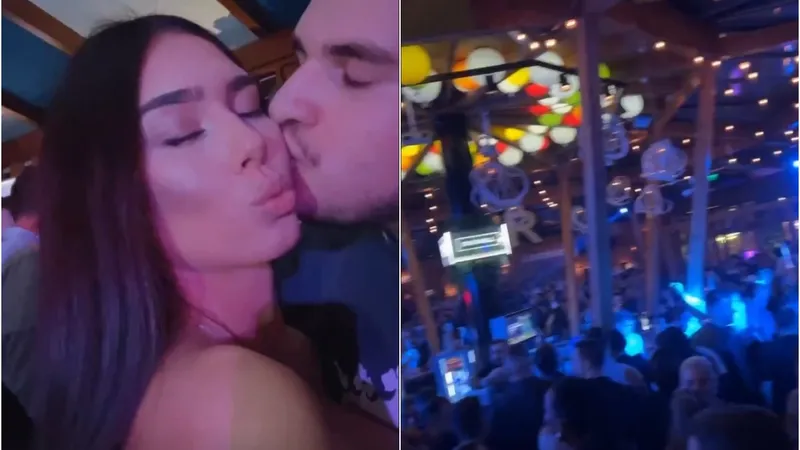 Angelo, „Casanova” ca tatăl său, Cristi Borcea. Iubita sa întoarce toate privirile. / Foto: as.ro