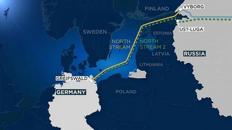Avertisment SUA: Dacă Rusia invadează Ucraina, proiectul Nord Stream 2 nu va merge mai departe/FOTO: Euronews.com