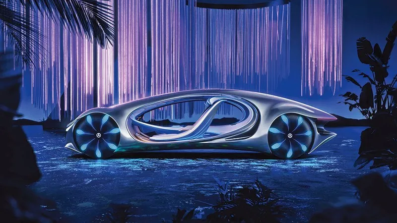 Mercedes Vision AVTR - Inspirat din Avatar