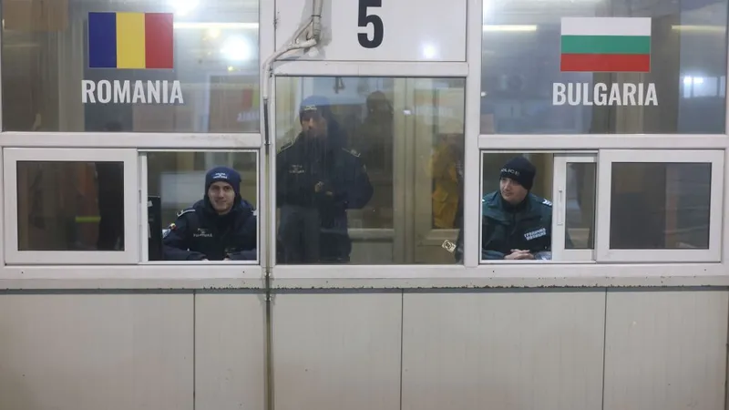 1 ianuarie 2025. Podul Prieteniei devine frontieră internă Schengen - Foto: INQUAM PHOTOS/George Călin