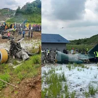 18 morți după ce un avion s-a prăbușit imediat după decolare. Pilotul, singurul supraviețuitor - Foto: X/ @king7851007