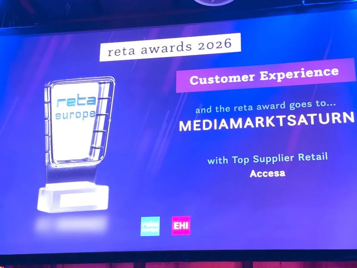 Accesa e Top Supplier Retail 2026 pentru Customer Experience bazată pe AI – în parteneriat cu MediaMarktSaturn