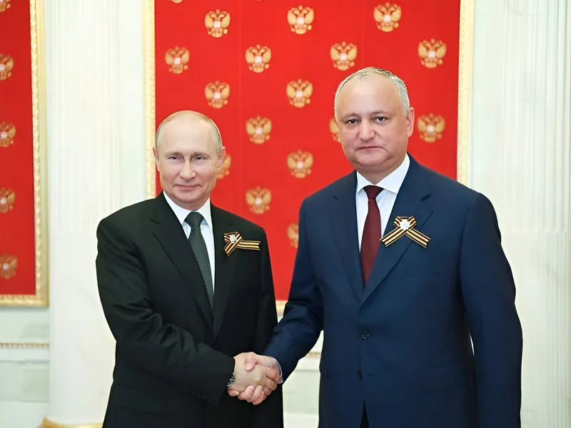 Vladimir Putin întâlnire cu Igor Dodon în 2020