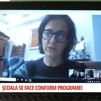 Ioana Necula, președintele Genesis College, a explicat cum funcționează platforma de educație on--line