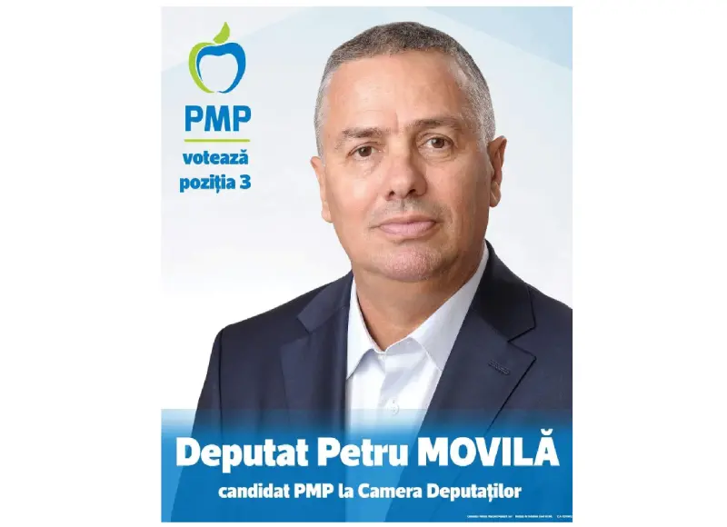 Petru Movilă, candidat PMP pentru Camera Deputaților