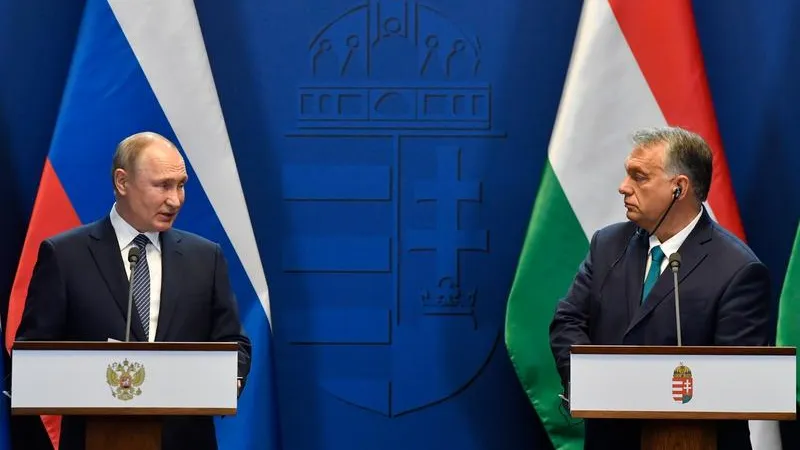 Putin și Orban - FOTO: Profimedia