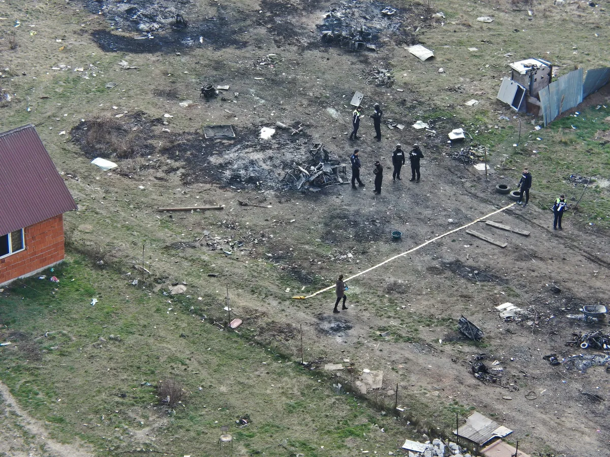 „Războiul” dronelor împotriva arderilor și depozitelor ilegale de deșeuri - Foto: Facebook / Garda de Mediu Sălaj