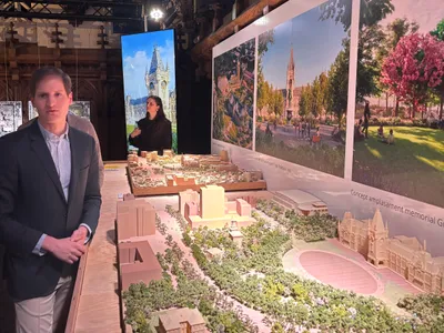 Reamenajarea esplanadei Palatului Culturii, explicată de Maximilian Zielinski - Foto: Newsweek România