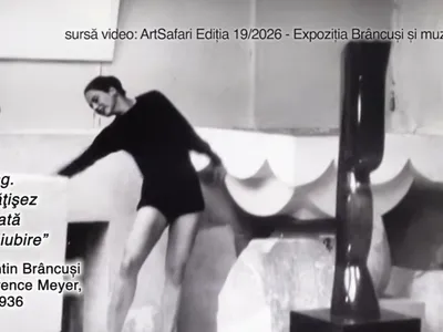 Una dintre muzele lui Constantin Brâncuși - Foto: captură Youtube