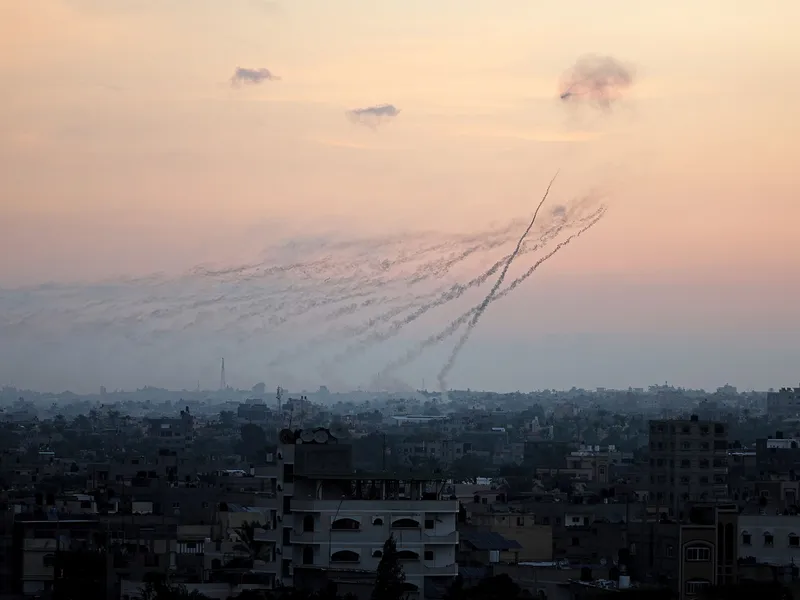 Israelul, atacat cu obuze și rachete - Foto: Profimedia images